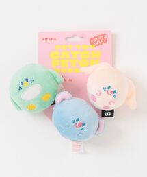 BITE ME（バイトミー）の「BITE ME/フロッピーフレンズボールおもちゃ3個入り（ペット用おもちゃ）」