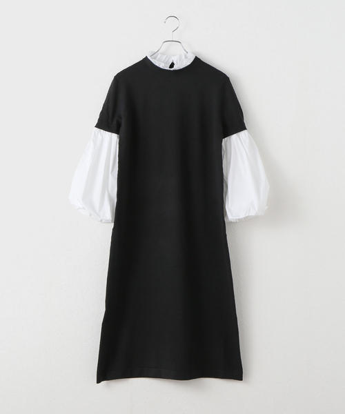 【新品】 MARILYN MOON マリリンムーン 2wayレースボウタイドレス Marilyn Moon（マリリンムーン）の「2wayレースボウタイドレス/MARILYN