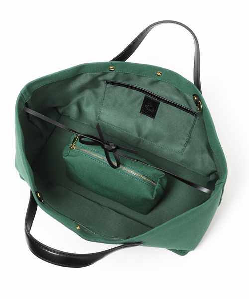 ARTESANOS（アルテサノス）の「【ARTESANOS/アルテサノス】バゲットキャンバスBAG（ハンドバッグ・レディース・グリーン/ベージュ・FREE）」の12枚目の写真