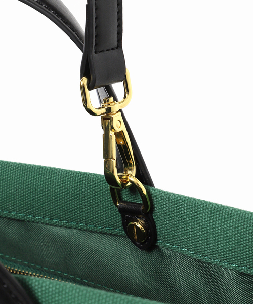 ARTESANOS（アルテサノス）の「【ARTESANOS/アルテサノス】バゲットキャンバスBAG（ハンドバッグ・レディース・グリーン/ベージュ・FREE）」の20枚目の写真