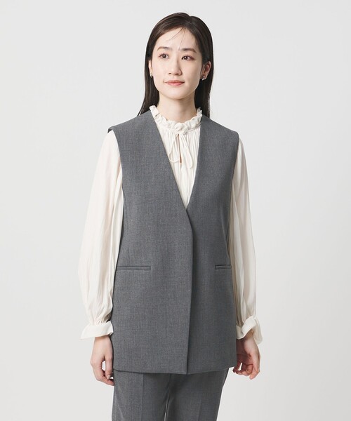 ダブルクロス ミドルベスト ‐ウォッシャブル‐（ベスト）｜UNITED