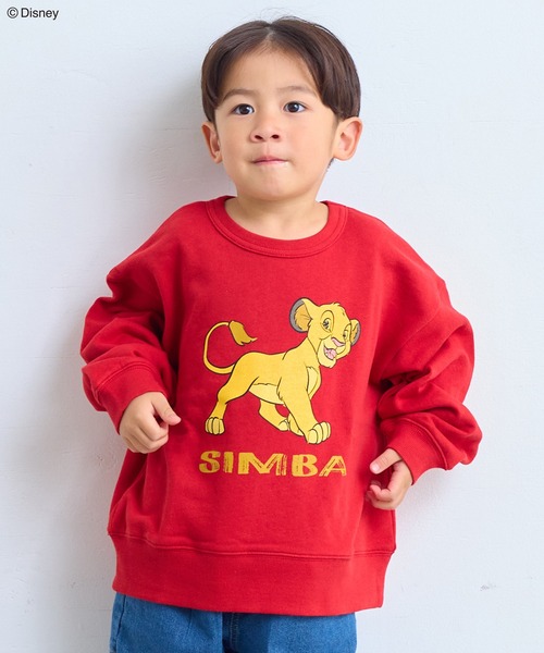 Disney（ディズニー）の「【Disney】別注プリントスウェット（スウェット・キッズ・ネイビー/ブラック/オフホワイト/イエロー/ブルー/ホワイト系その他/グリーン/ピンク/ラベンダー/レッド・100/90/80/95/110/150/140/130/120）」の10枚目の写真