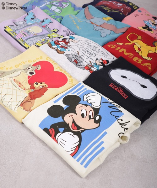 Disney（ディズニー）の「【Disney】別注プリントスウェット（スウェット・キッズ・ネイビー/ブラック/オフホワイト/イエロー/ブルー/ホワイト系その他/グリーン/ピンク/ラベンダー/レッド・100/90/80/95/110/150/140/130/120）」の15枚目の写真