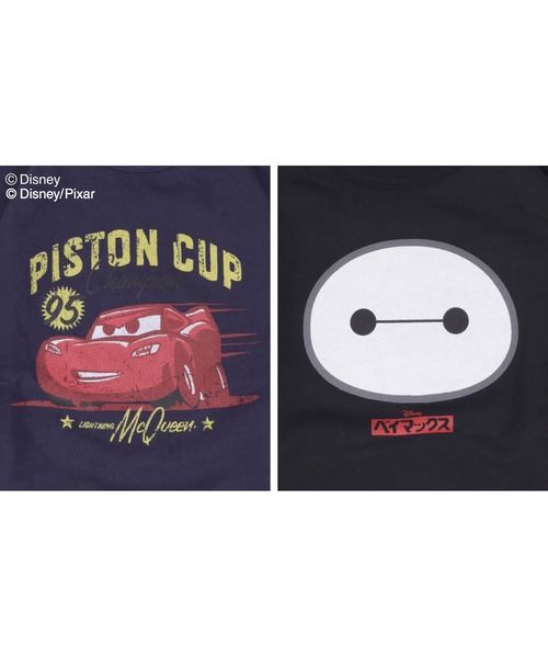 Disney（ディズニー）の「【Disney】別注プリントスウェット（スウェット・キッズ・ネイビー/ブラック/オフホワイト/イエロー/ブルー/ホワイト系その他/グリーン/ピンク/ラベンダー/レッド・100/90/80/95/110/150/140/130/120）」の14枚目の写真