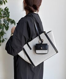 【WEB限定】ミニポーチ付きエルガリートート