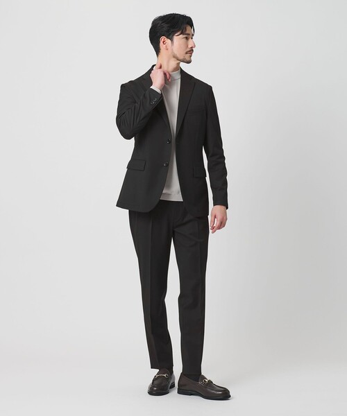 ユナイテッドアローズ　ジャケット パンツセットアップ　カーキー WEB限定 WARDROBE SMART】TW ツイル セットアップ/ジャケット