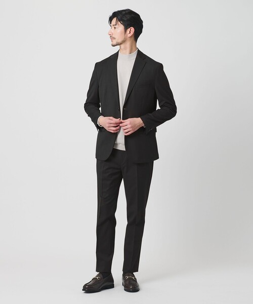 BEAUTY&YOUTH UNITED ARROWS(ビューティーアンドユースユナイテッドアローズ)の「【WEB限定 WARDROBE SMART】TW ツイル セットアップ/ジャケット&イージーパンツ(セットアップ・メンズ・ダークブラウン/ネイビー/ブラック・S/M/L/XL)」の15枚目の写真