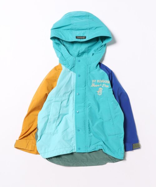 DENIM DUNGAREE（デニムダンガリー）の「Polyester Weather Cloth Mountain Parka（スウェット・キッズ・マルチ・125/105）」の4枚目の写真
