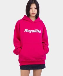 ROYALLIFE（ロイヤルライフ）の「RLPH3001 OG刺繍ロゴ裏起毛フードパーカー - ピンク（パーカー）」