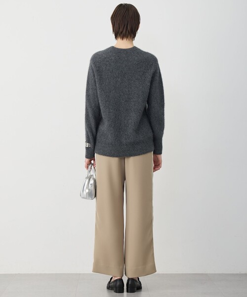 ICB(アイシービー)の「ベルベットライン トラックワイドパンツ(その他パンツ・レディース・ブラック系/ベージュ系/ネイビー系・X-SMALL/SMALL/MEDIUM)」の22枚目の写真
