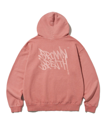BROWNBREATH（ブラウンブレス）の「PIGMENT TAG HOODIE - INDY PINK（パーカー）」