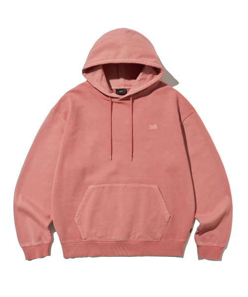 BROWNBREATH（ブラウンブレス）の「PIGMENT TAG HOODIE - INDY PINK（パーカー・レディース・その他・S/M/L/XL）」の2枚目の写真