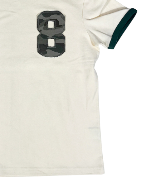 SK8ER ROCK(スケーターロック)の「Eight Ringer T-Shirt ((cream*darkgreen))(Tシャツ/カットソー・レディース・その他・ONE SIZE)」の5枚目の写真