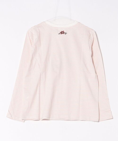 Honeys(ハニーズ)の「ムーミン/長袖Tシャツ(Tシャツ/カットソー・レディース・ホワイト×ピンク/ライトブルー/オフホワイト/スミクロ/ホワイト×ネイビー・M/LL/S/L)」の6枚目の写真