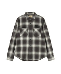 AVIREX | 《A.A.R.C》OMBRE CHECK EMB SHIRT / エアレーシングクラブ オンブレチェック エンブロイダリー シャツ / AVIREX / アヴィレックス(シャツ/ブラウス)