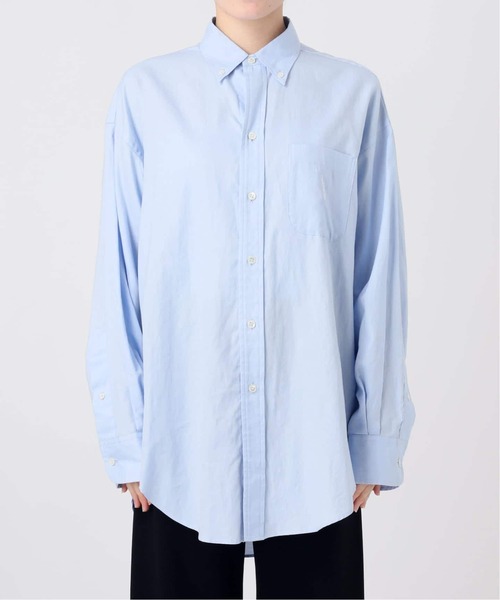 AMERICANA（アメリカーナ）の「【AMERICANA/アメリカーナ】別注 OXBD SHIRT（シャツ/ブラウス・レディース・ホワイト/スカイブルー・FREE）」の22枚目の写真