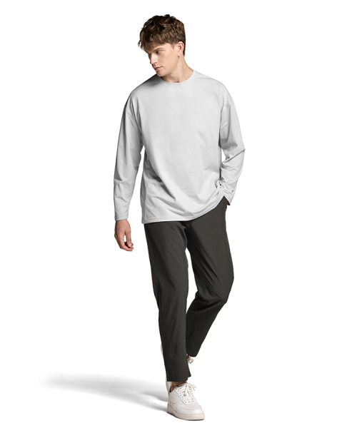 TESLA(テスラ)の「ソロナクーリングUVカットリラックス長袖Tシャツ(Tシャツ/カットソー・メンズ・ホワイト/ブラック/グレー・XXX-LARGE/S/M/L/2XL/XL)」の5枚目の写真