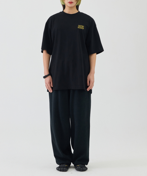 eastserviceshop（イーストサービスショップ）の「Symbol Sweat Pants - Black（スウェットパンツ・レディース・その他・48/50/46）」の2枚目の写真