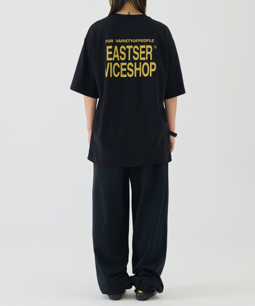 eastserviceshop（イーストサービスショップ）の「Symbol Sweat Pants - Black（スウェットパンツ・レディース・その他・48/50/46）」の3枚目の写真