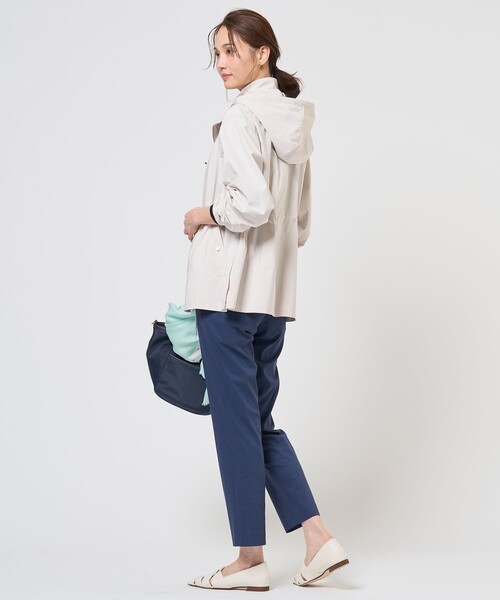 J.PRESS(ジェイプレス)の「【春のマストアイテム・2way】Artirosa ショート丈 コート(その他アウター・レディース・ベージュ系/ネイビー系/ブラウン系1/ライトグリーン系・T15/T13)」の11枚目の写真