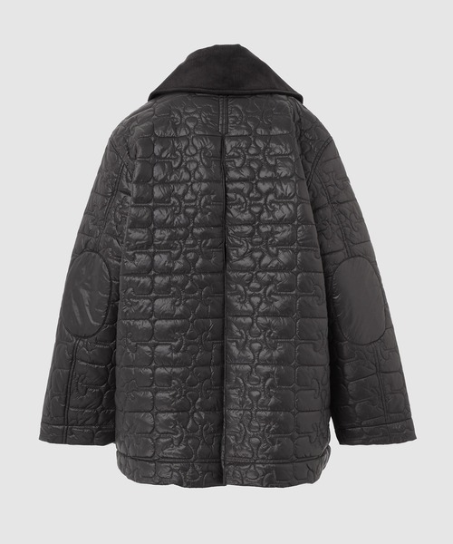 GANNI（ガニー）の「Shiny Quilt Midi Jacket（その他アウター・レディース・その他・XXS/XS/S/M）」の2枚目の写真