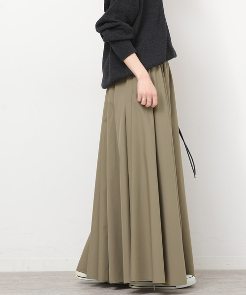 JOURNAL STANDARD relume(ジャーナルスタンダード レリューム)の「タイプライターフレアースカート(スカート・レディース・カーキ/ブルー系その他・FREE)」の10枚目の写真