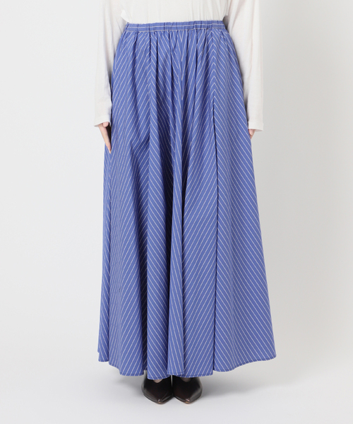 JOURNAL STANDARD relume(ジャーナルスタンダード レリューム)の「タイプライターフレアースカート(スカート・レディース・カーキ/ブルー系その他・FREE)」の20枚目の写真