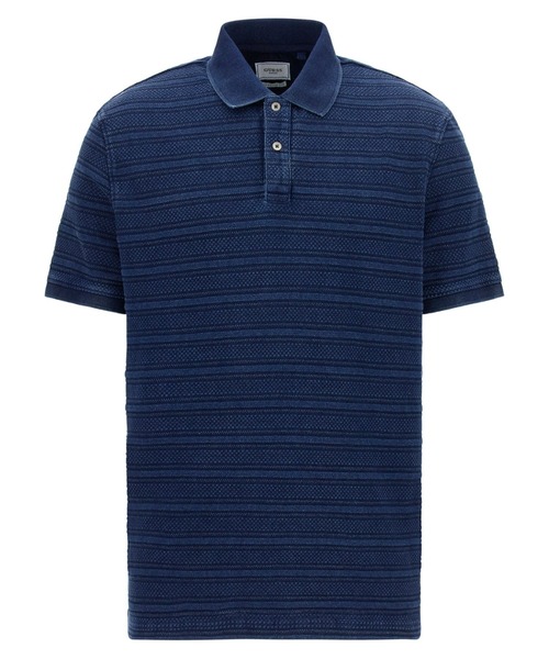 Guess(ゲス)の「Short Sleeves Real Indigo Polo ポロシャツ(ポロシャツ・メンズ・ダークネイビー・X-LARGE/LARGE/MEDIUM/SMALL)」の1枚目の写真