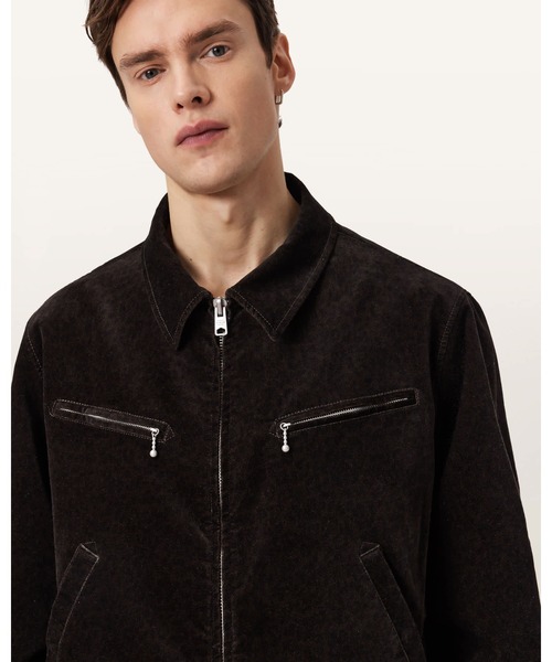 ALLSAINTS(オールセインツ)の「KOREY RELAXED FIT COTTON JACKET | KOREY リラックス フィット コットン ジャケット(その他アウター・メンズ・ブラウン系その他・XS/S/L/M)」の2枚目の写真