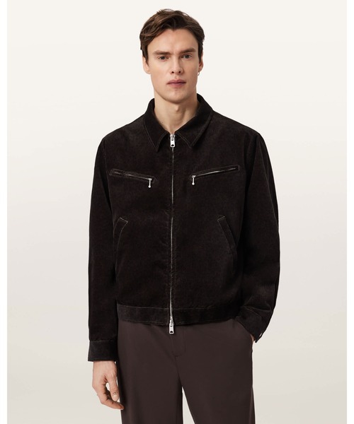 ALLSAINTS(オールセインツ)の「KOREY RELAXED FIT COTTON JACKET | KOREY リラックス フィット コットン ジャケット(その他アウター・メンズ・ブラウン系その他・XS/S/L/M)」の4枚目の写真