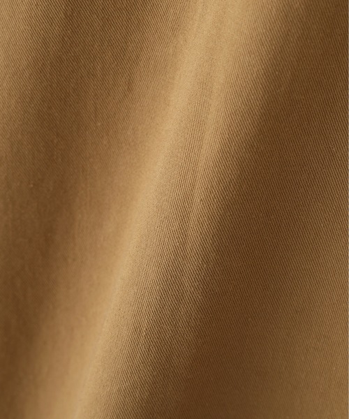 MHL.（エムエイチエル）の「BRUSHED SOFT COTTON TWILL（ワンピース・レディース・ブラック/ライトブラウン・2/1）」の9枚目の写真