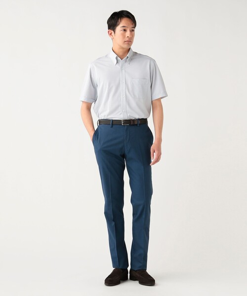 BEAMS HEART(ビームスハート)の「【7/9値下げ】ツイル イージーケア ショートスリーブ ボタンダウンシャツ【クールビズ】(シャツ/ブラウス・メンズ・ホワイト/ブルー/グレー/ネイビー・SMALL/LARGE/MEDIUM/X-LARGE)」の13枚目の写真