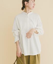 ITEMS URBANRESEARCH（アイテムズ アーバンリサーチ）の「バンドカラーソデタックカットソー（シャツ/ブラウス）」