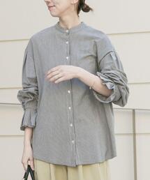 ITEMS URBANRESEARCH（アイテムズ アーバンリサーチ）の「バンドカラーソデタックカットソー（シャツ/ブラウス）」