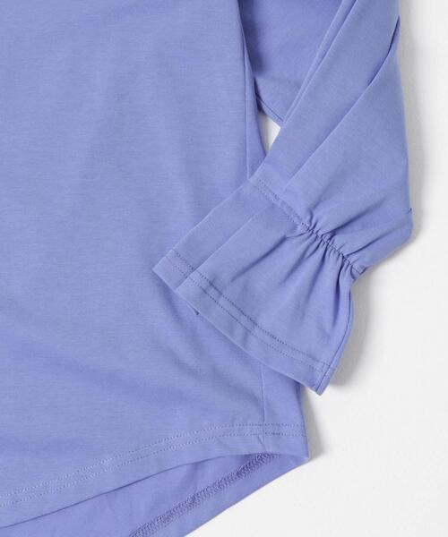 ITEMS URBANRESEARCH（アイテムズ アーバンリサーチ）の「バンドカラーソデタックカットソー（シャツ/ブラウス・レディース・ブルー/ストライプ/ホワイト・FREE）」の10枚目の写真