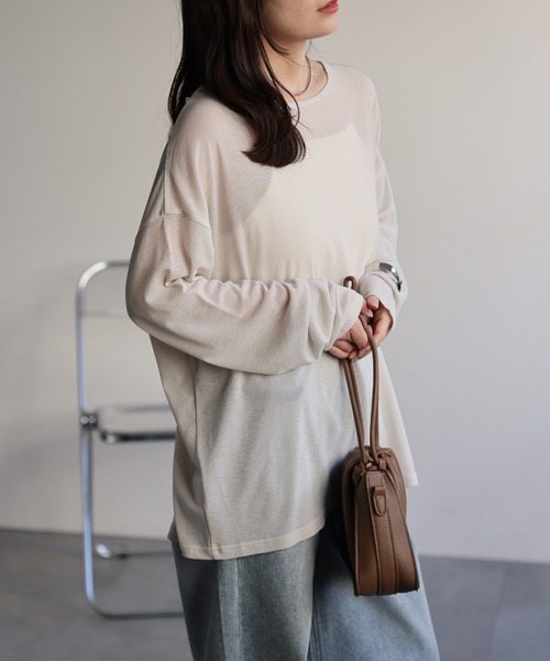 model：156cm 着用サイズ：FREE