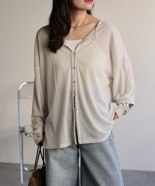 model：156cm 着用サイズ：FREE