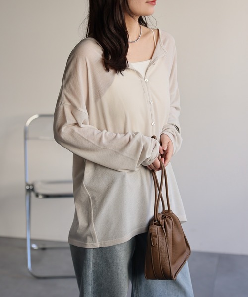 model：156cm 着用サイズ：FREE