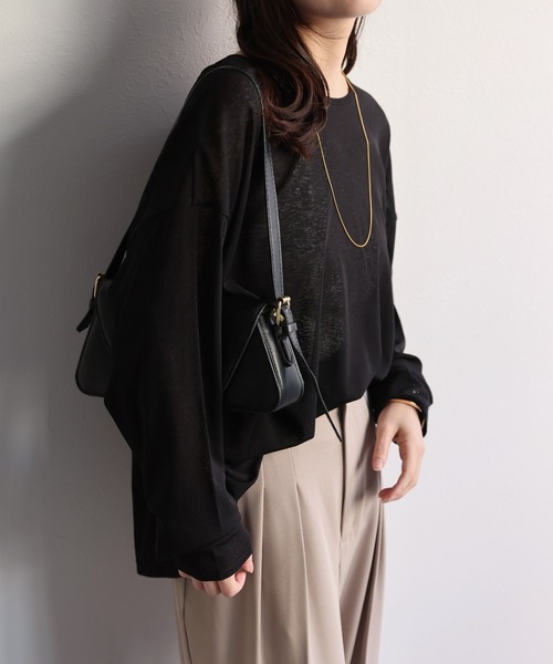 model：156cm 着用サイズ：FREE