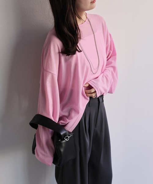 model：156cm 着用サイズ：FREE
