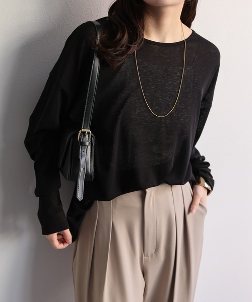 model：156cm 着用サイズ：FREE