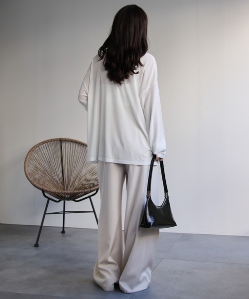 model：156cm 着用サイズ：FREE