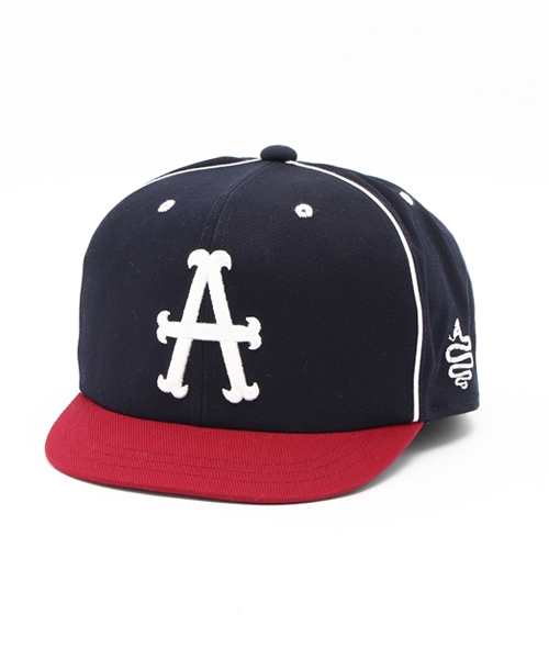 ALDIES（アールディーズ）の「A Cap クラシックベースボールキャップ（キャップ・メンズ・グレー/ダークネイビー/ネイビー/ブルー系その他・M/S）」の4枚目の写真