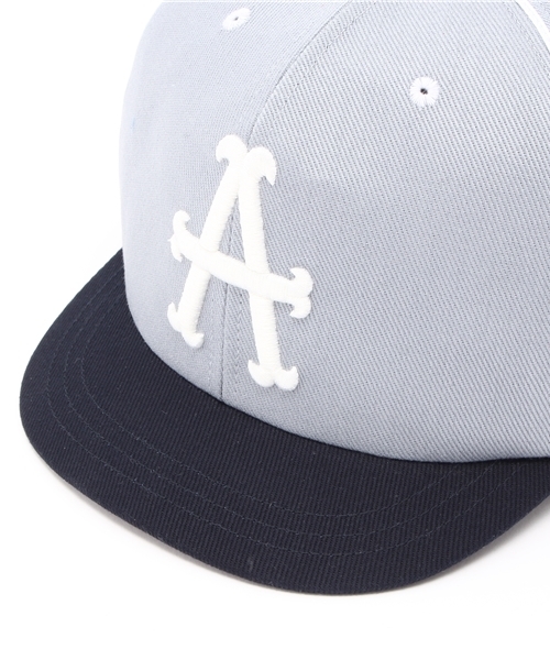 ALDIES（アールディーズ）の「A Cap クラシックベースボールキャップ（キャップ・メンズ・グレー/ダークネイビー/ネイビー/ブルー系その他・M/S）」の8枚目の写真