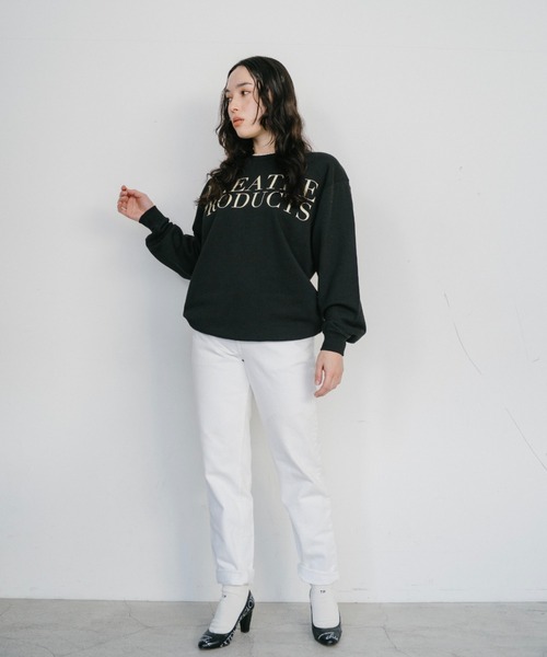 THEATRE PRODUCTS(シアタープロダクツ)の「THEATREPRODUCTSスウェット(スウェット・レディース・ブラック・FREE)」の3枚目の写真