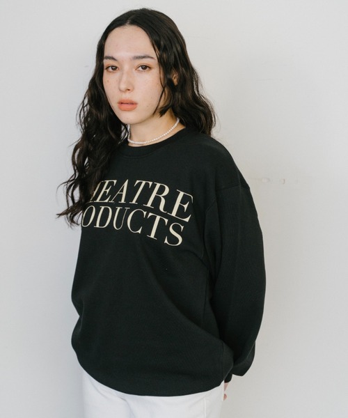 THEATRE PRODUCTS(シアタープロダクツ)の「THEATREPRODUCTSスウェット(スウェット・レディース・ブラック・FREE)」の6枚目の写真