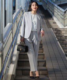 ANY SIS | スマートビューティストレッチ テーパードパンツ(その他パンツ)