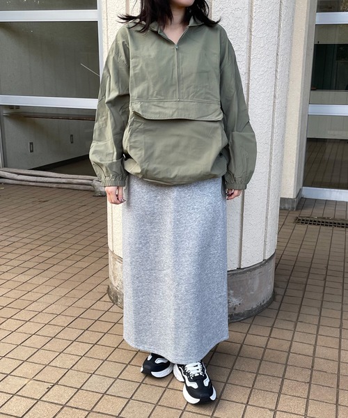 CRB(シーアールビー)の「アノラックパーカー(マウンテンパーカー・レディース・ブラック/カーキ/ピンク/ベージュ・F)」の22枚目の写真