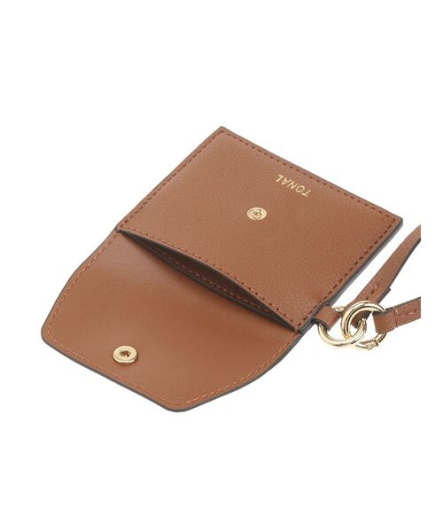 TONAL（トーナル）の「《14inchPC/A4対応/パスケース付》フェイクレザーWideトートバッグ（トートバッグ・レディース・オフホワイト/ライトグレー/キャメル・FREE）」の19枚目の写真