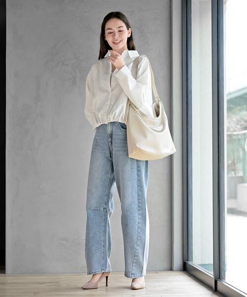 rps（アールピーエス）の「チェーンショルダーＢＡＧ（ショルダーバッグ・レディース・ブラック/グレイッシュベージュ・フリー）」の10枚目の写真